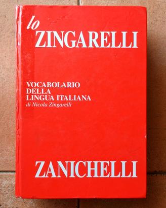 vocabolario italiano LO ZINGARELLI Ed. Zanichelli 