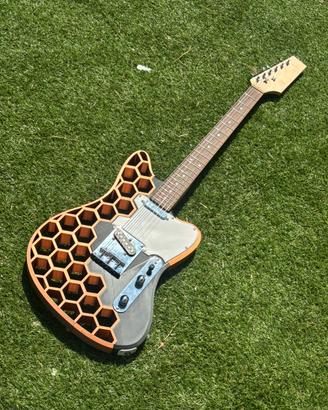 Chitarra Elettrica Stampa 3D Artigianale
