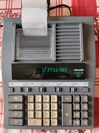 Calcolatrice Olivetti Logos 381