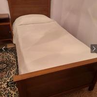 Letto singolo in arte povera