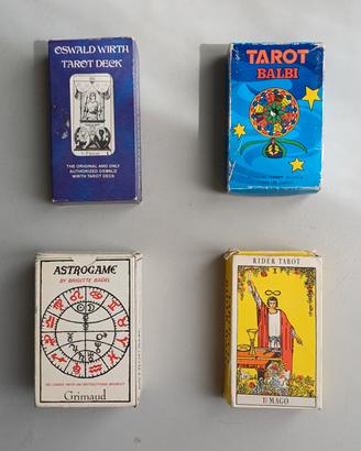 Tarot vintage Balbi Oswald Wirth Astrogame