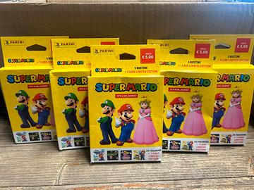 Blister card limited edition supermario panini