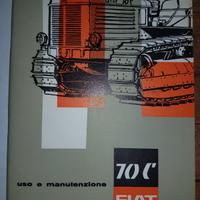 Trattore fiat 70c uso manutenzione 1966