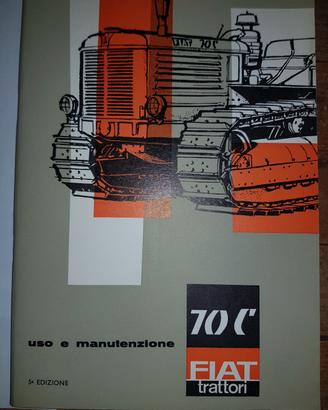 Trattore fiat 70c uso manutenzione 1966