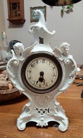 orologio da tavolo in porcellana