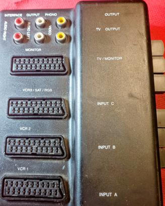 Selettore multiplo VCR VHS