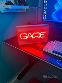 Lampada LED da Gaming GAME Luce Rossa