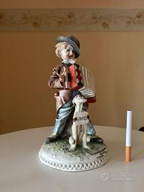 Rara Scultura firmata Tiziano Galli”Il musichiere”