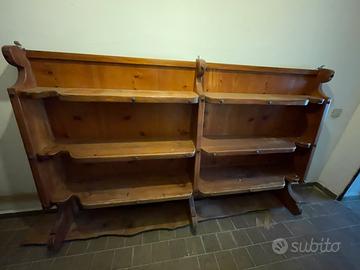 Mobile scaffale in legno