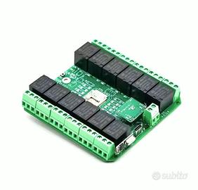 Scheda zigbee 12 relè 22V compatibile Zigbee2MQTT