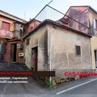 Caprecano , terratetto su due livelli con corte