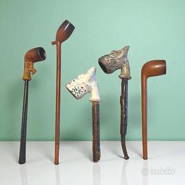Set 5 pipe d’epoca collezione