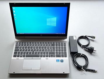 HP EliteBook 8560p - i5 2520M 8 GB RAM 250 GB HDD