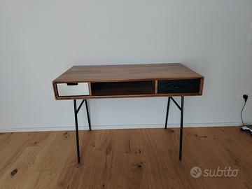 Scrivania in legno di mango massiccio LENOX