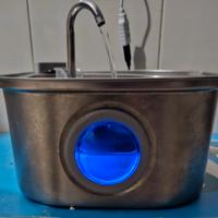 Fontanella per gatti e cani Zyfeeder 3.2L Acciaio