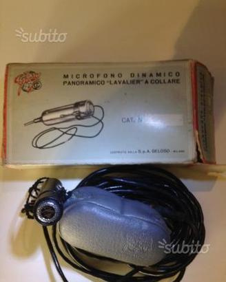 Microfono GELOSO Vintage NUOVO