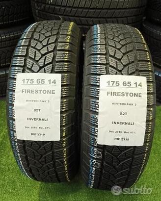 2 gomme 175 65 14 FIRESTONE INV RIF2319