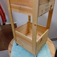 carrello contenitore con cassette Ca Del Bosco 