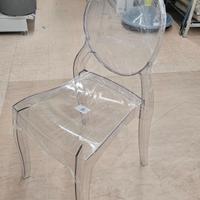 Sedie in Polipropilene trasparente a 68 euro l una