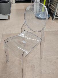 Sedie in Polipropilene trasparente a 68 euro l una