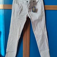 Pantalone Bianco Rosa Donna Jossy