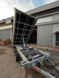 Rimorchio Ribaltabile Elettrico Trilaterale