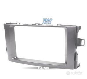 CORNICE NERA RADIO 2-DIN PER TOYOTA AURIS 06-12