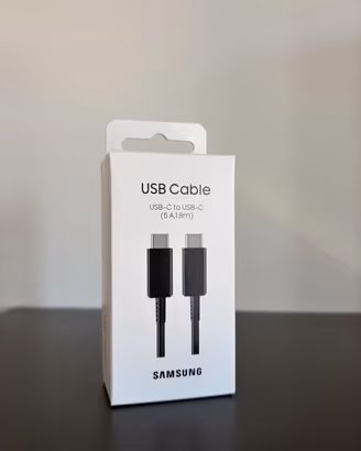 NUOVO Samsung Cavo Originale 5A 100W Type-C 1,8M