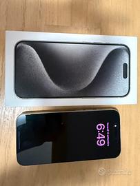 Apple iphone 15 pro 256Gb bianco