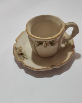 F.lli Maiello tazzina ceramica di Capodimonte