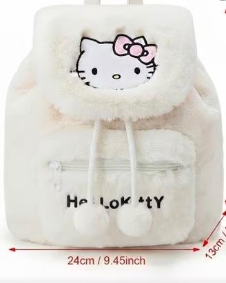 zainetto nuovo!!! peluches hello Kitty  bianco 