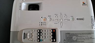 VIDEOPROIETTORE EPSON CON TELECOMANDO E BORSA