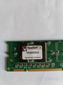 SDRAM Kingston value RAM 128MB