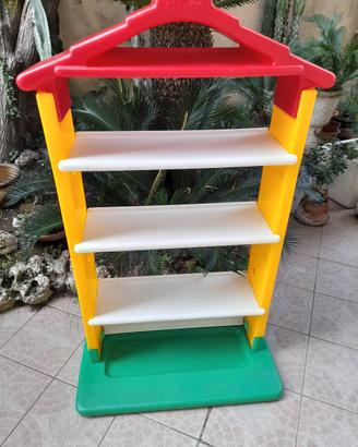 scaffale  per cameretta bambino chicco