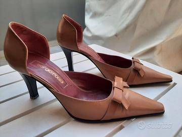 Scarpe Sergio Rossi tg. 37 color nocciola