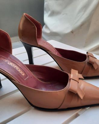 Scarpe Sergio Rossi tg. 37 color nocciola