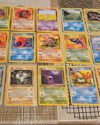 Lotto Fossil Pokémon 