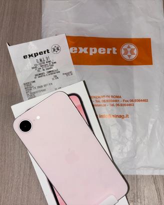 Apple Iphone 17e 256gb soft pink nuovo scontrino