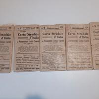 Carta Stradale Italia IIDAG.  XX SECOLO.