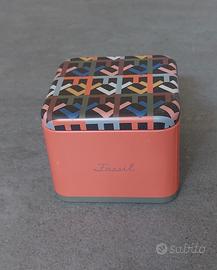 Scatola di latta Fossil