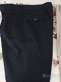 Pantaloni lana tg 52 neri