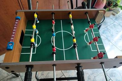 Calcio Balilla da Tavolo in Legno