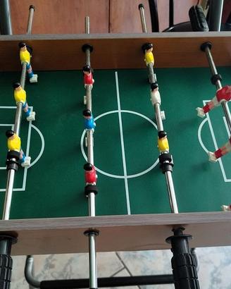 Calcio Balilla da Tavolo in Legno