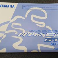 USO E MANUTENZIONE MANUALE YAMAHA PER NIKEN GT 850