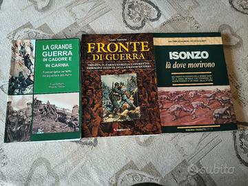 Tre libri ottimi Grande Guerra 1915-1918