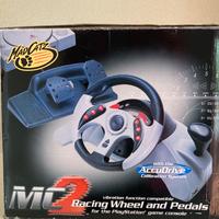 Volante e pedaliera per PlayStation