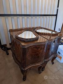 Camera matrimoniale completa in stile chippendale