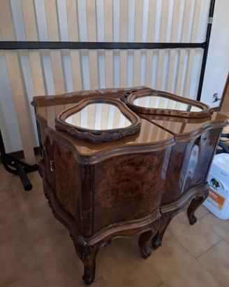 Camera matrimoniale completa in stile chippendale