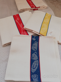 Set Strofinacci cotone spigato
