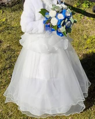 Abito da cerimonia/ damigella 7 anni